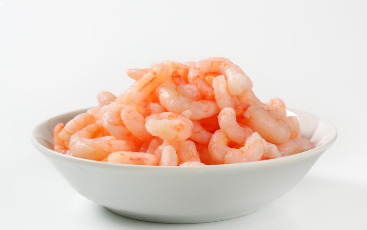 Miolo de Camarão Cozido