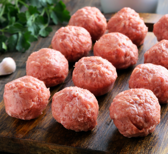 Almôndegas de Bovino